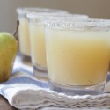 Vanilla, Pear, and Vodka Cocktail
