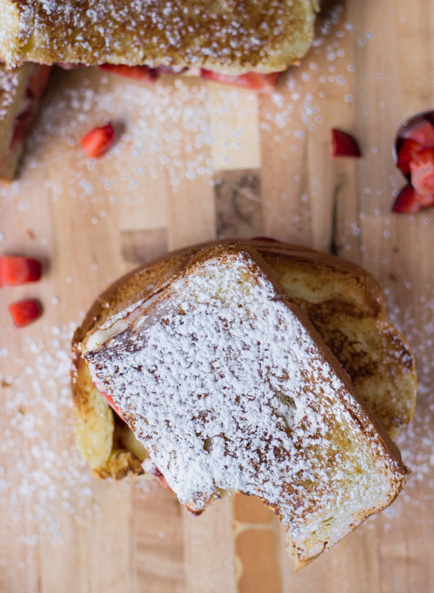 Strawberry Mascarpone Grilled Cheese