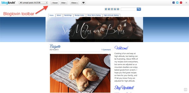 Bloglovin IFRAME example Bloglovin IFRAME example